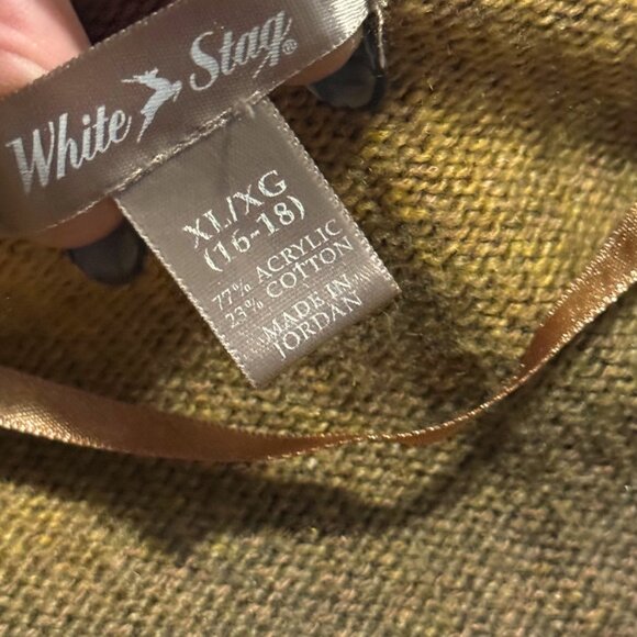 White Stag Brown Ombre Open-Front Cardigan – Women’s XL, Excellent Condition - Picture 13 of 14